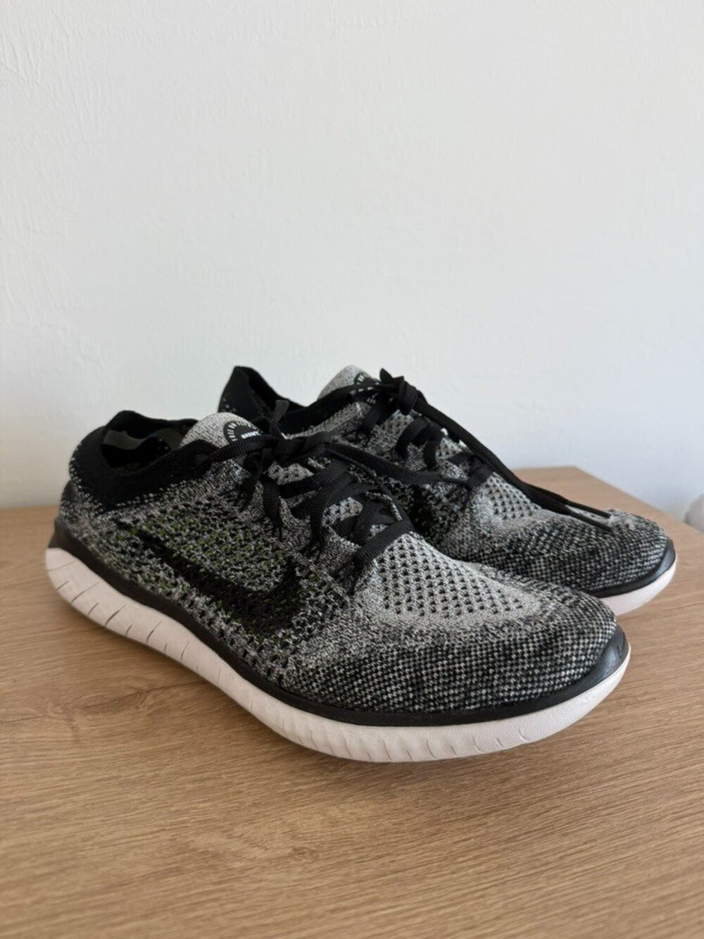 Nike Free RN Flyknit 2018 942838-101 Men's Size 8.5